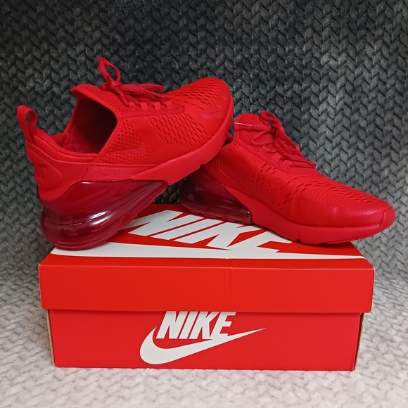 Nike Other - Nike Air Max 270 University Red GS Running Sneakers Shoes Size 6.5Y Women's 8